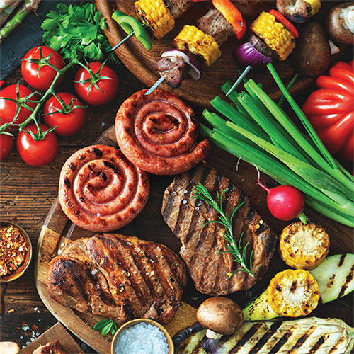 Basil & Prime BBQ Menu