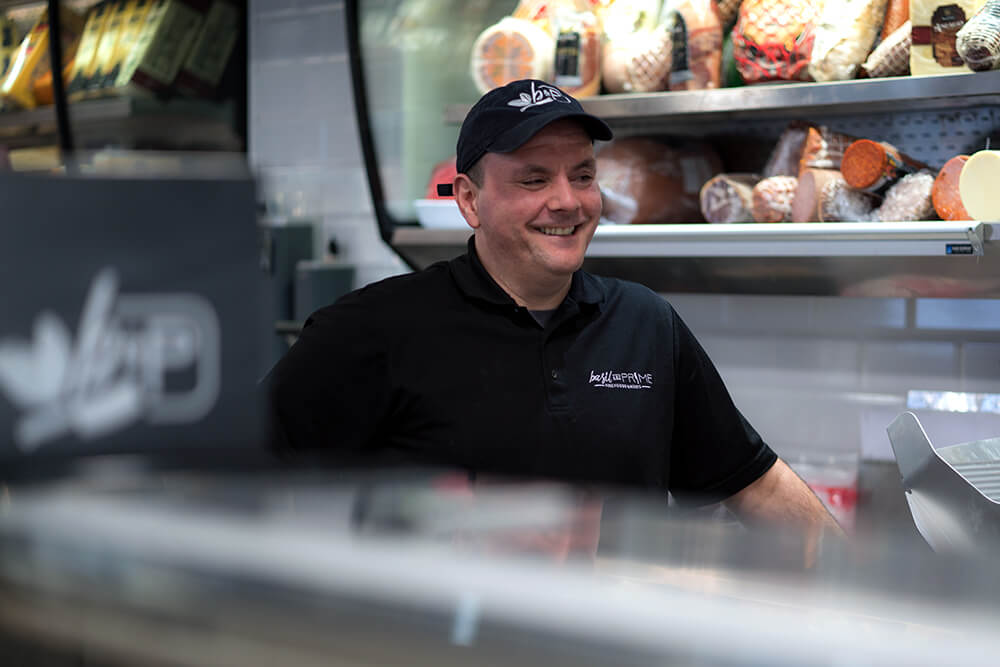 Every sandwich is served with a smile at no extra cost!