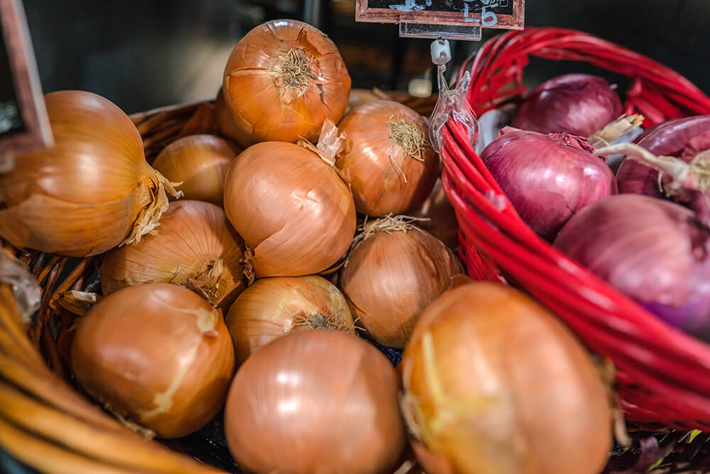 Yellow & Red Onions